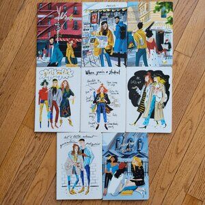 Bruno Visconti Set of 8 A5 Assorted Notebook Sets Out On the Town